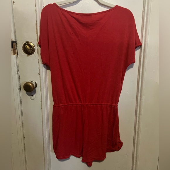 Wildfox Red Romper Onesie lounge - Picture 6 of 6